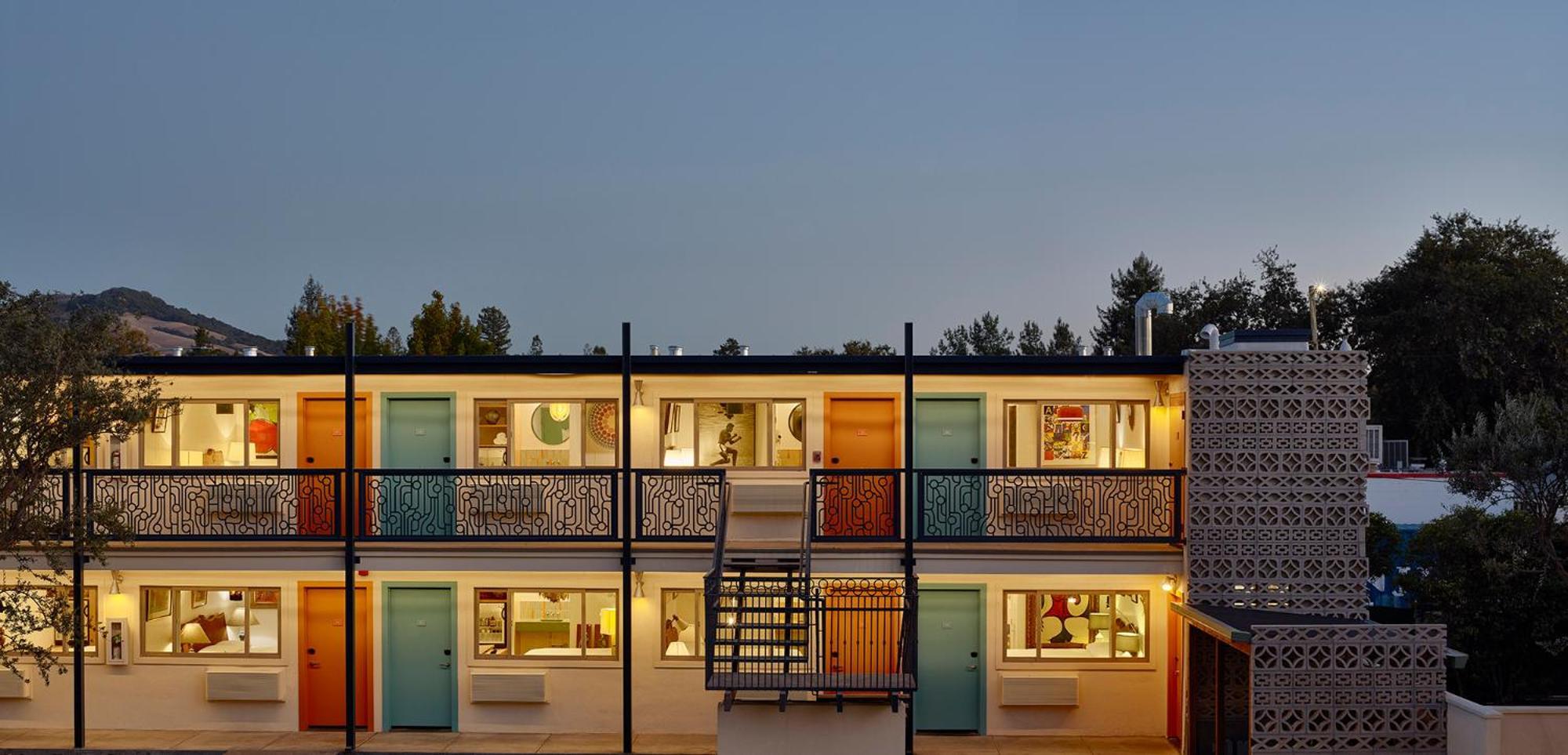 Motel The Astro Santa Rosa Exterior foto